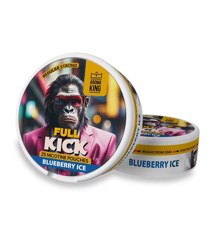 Full Kick Blueberry Ice - 25 pouches 20mg