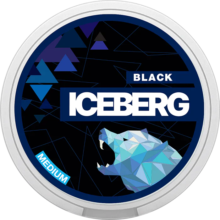 Iceberg - Black Medium 14mg/pouch