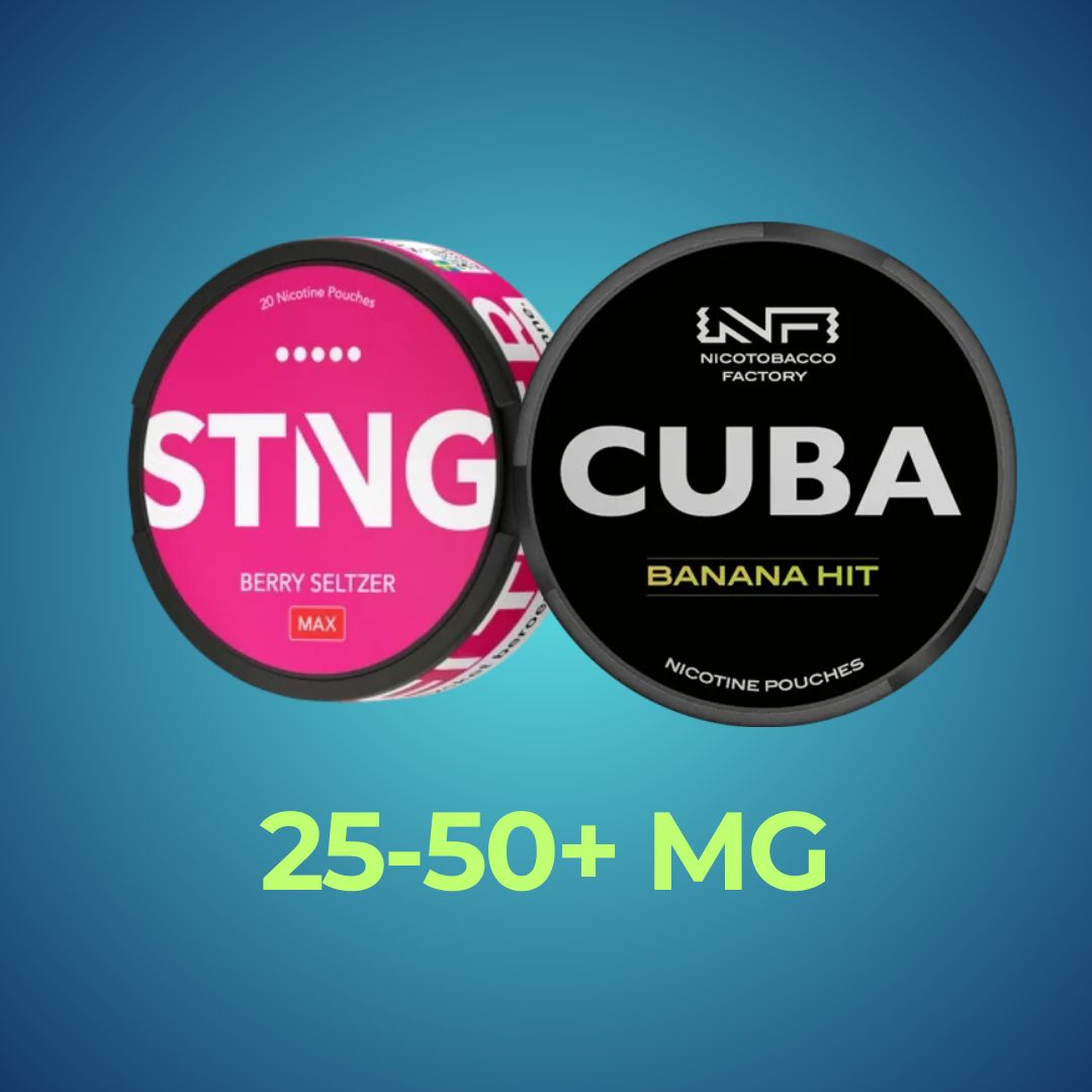 Strength 25-50mg (XTRA Strong)