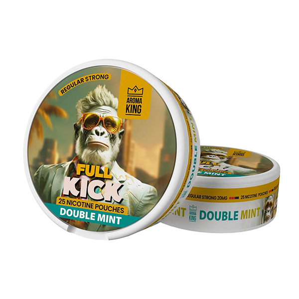 Full Kick Double Mint- 25 pouches 20mg