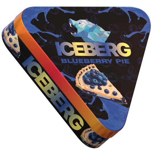 Iceberg Blueberry Pie - 50mg (40 pouches in a high end aluminum can)