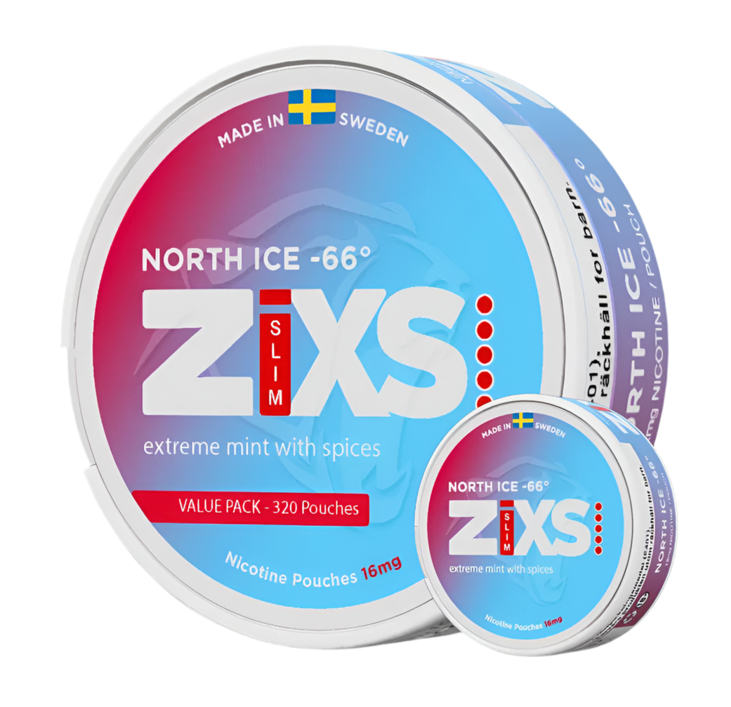 ZIXS North Ice -66 Jumbo Can - 16MG (PRE ORDER PRICING)