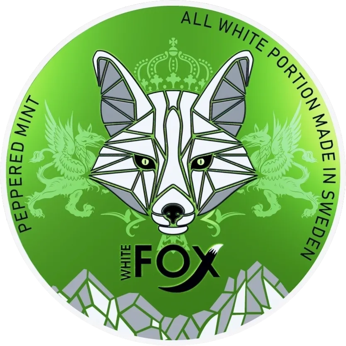 White Fox Peppered Mint - 16mg