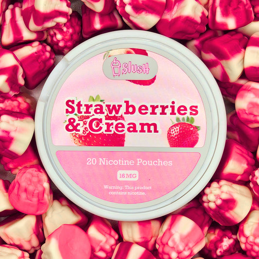 Slush - Strawberries & Cream 16mg