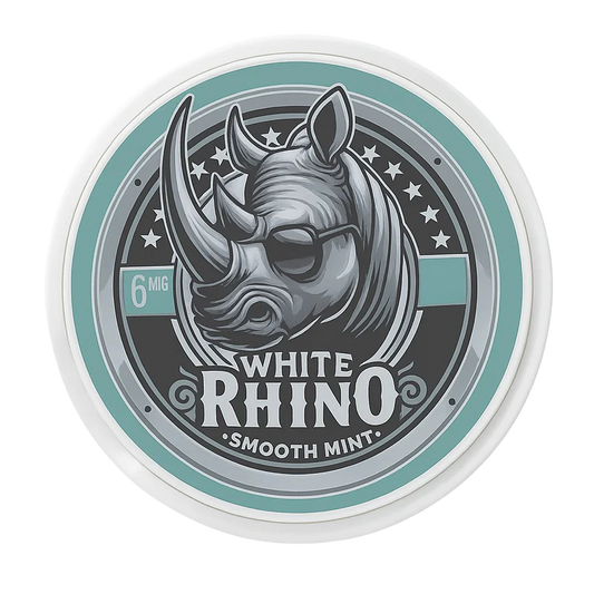 White Rhino Smooth Mint 6MG