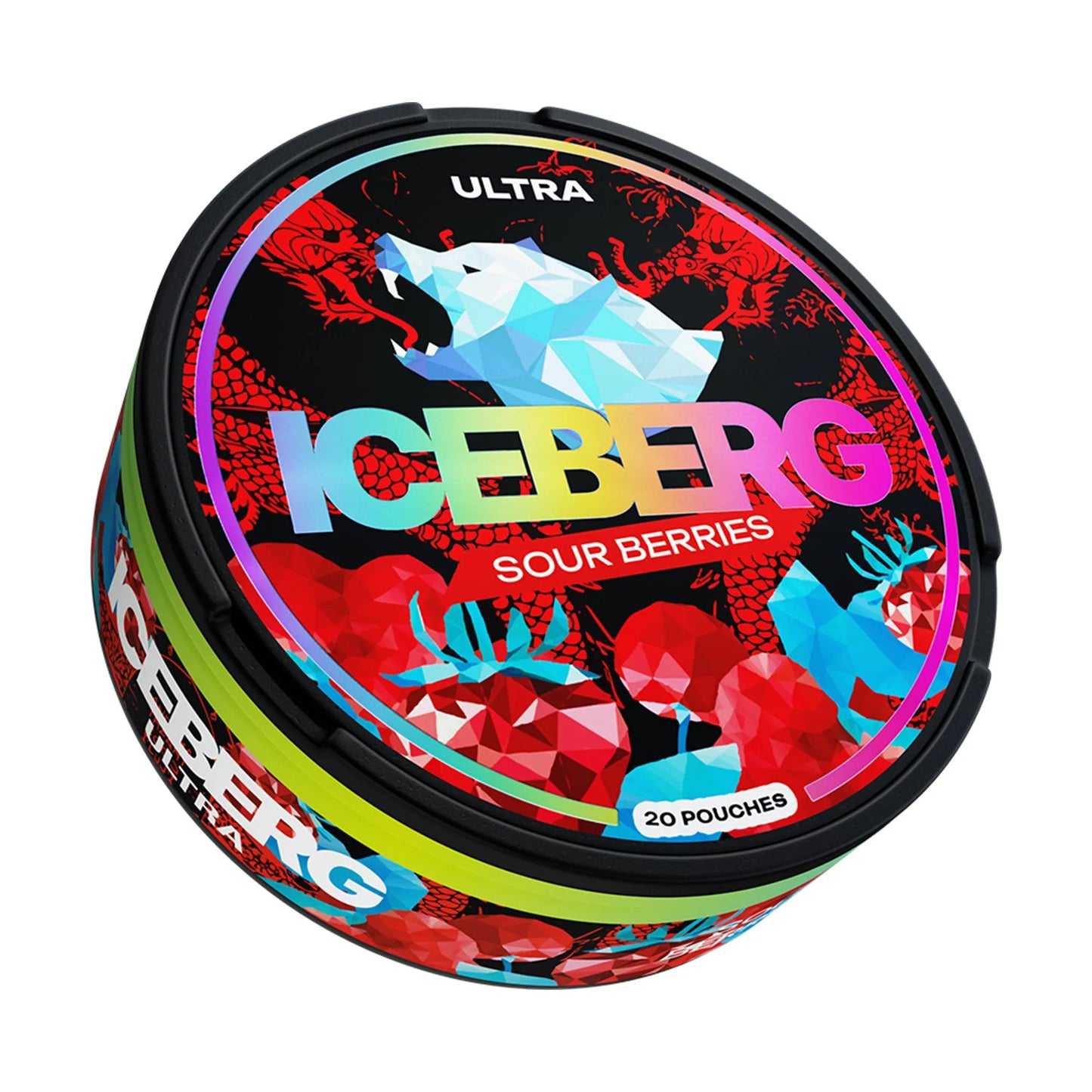 Iceberg Ultra Sour Berries - 50mg