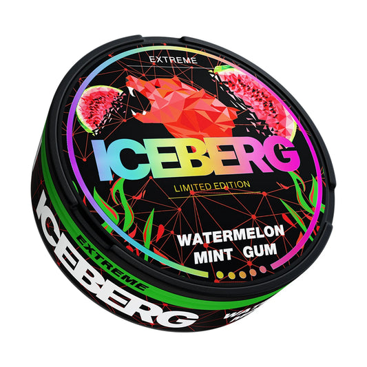 Iceberg Extreme Watermelon Mint Gum - 20mg
