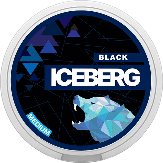 Iceberg - Black Medium 14mg/pouch