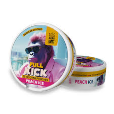 Full Kick Peach Ice - 25 pouches 20 mg